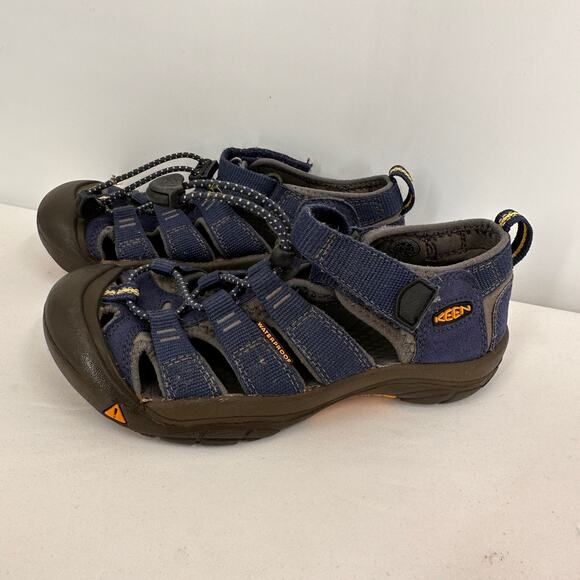 Keen Kids Newport H2 Blue Nylon Sandals Size 2 - Picture 3 of 7